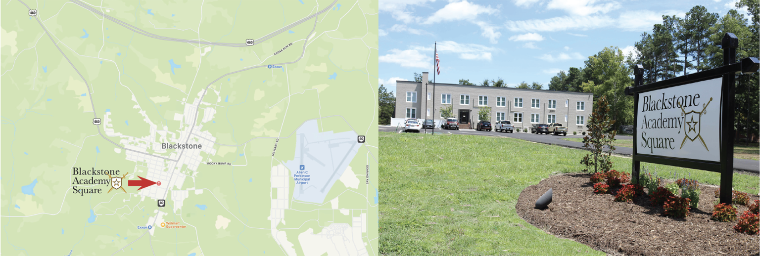 Directions Blackstone Academy Square