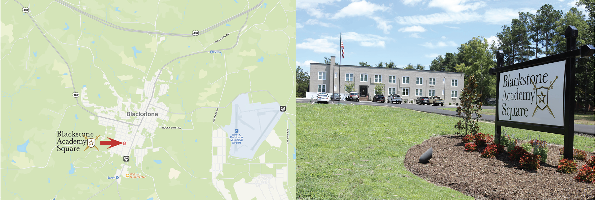 Directions Blackstone Academy Square